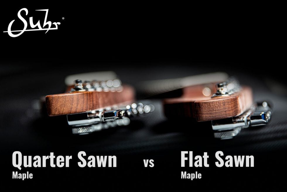 Quarter Sawn vs. Flat Sawn Maple Necks